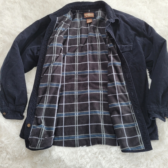 Levi Shacket Corduroy Outside Fleece Lining XXL
